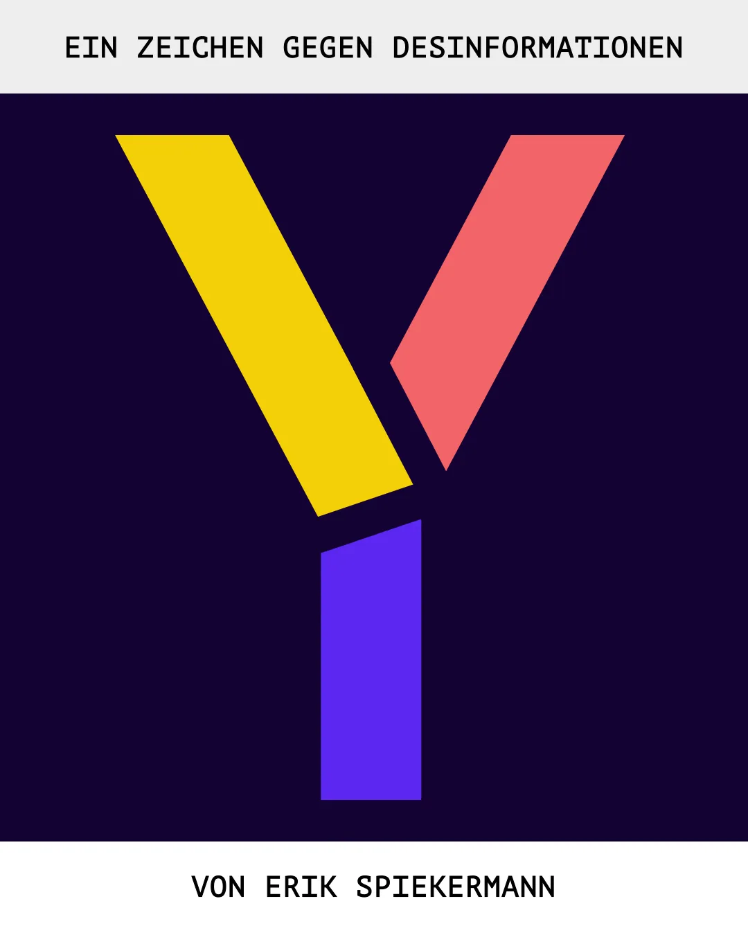 Animated letter Y designed by Erik Spiekermann for the True Type project