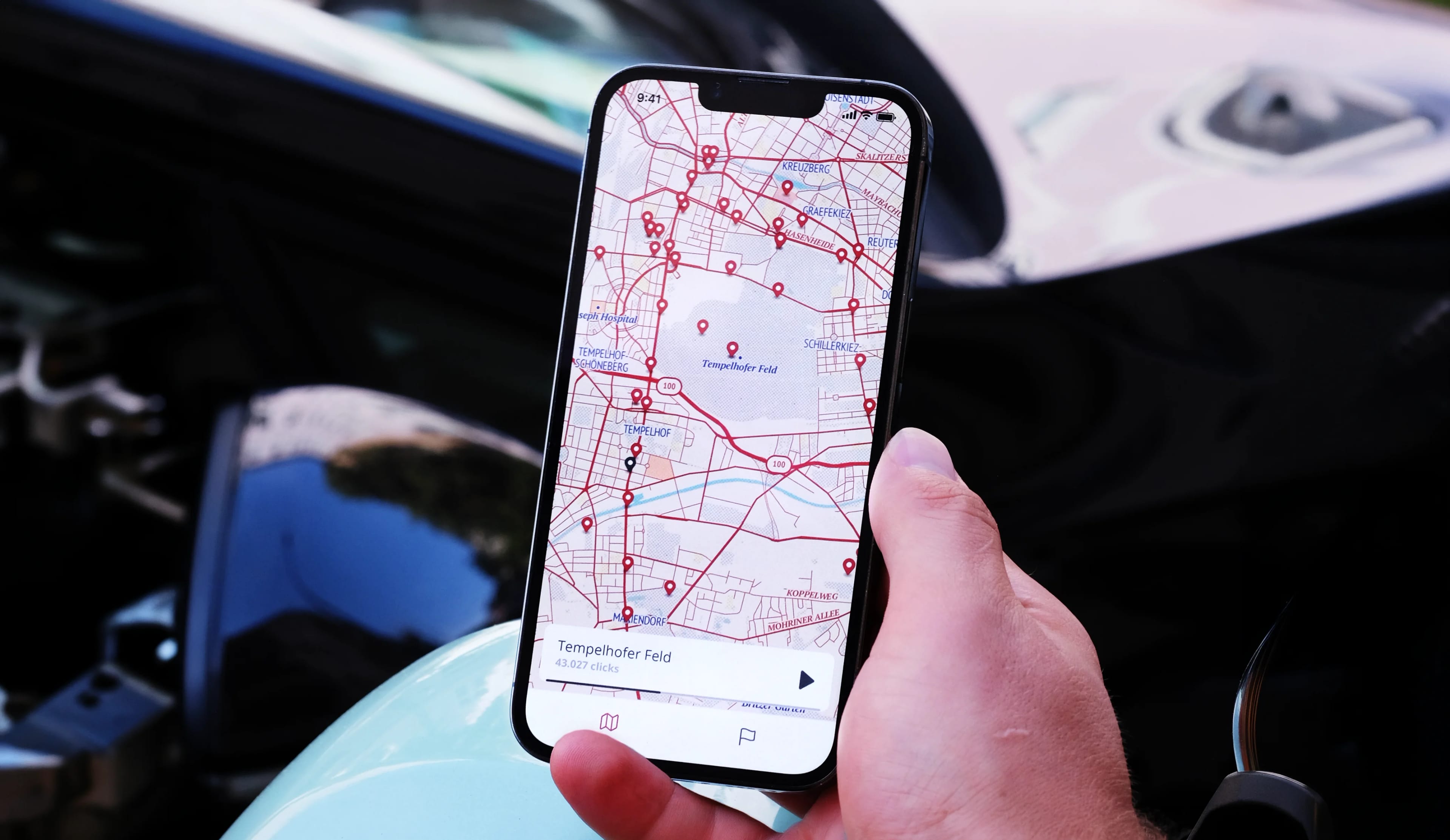 Preview of the Triptalk app, an AI-powered audio guide for entertaining and educational travel experiences